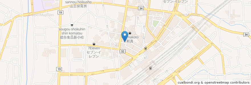 Mapa de ubicacion de 六方はちべい en 日本, 長野県, 長野市.