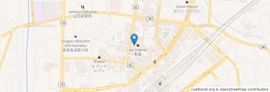 Mapa de ubicacion de 浜の波平 en Япония, Нагано, 長野市.