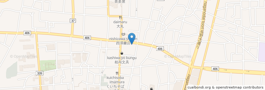 Mapa de ubicacion de hiyori Cafe en Japón, Prefectura De Nagano, 長野市.