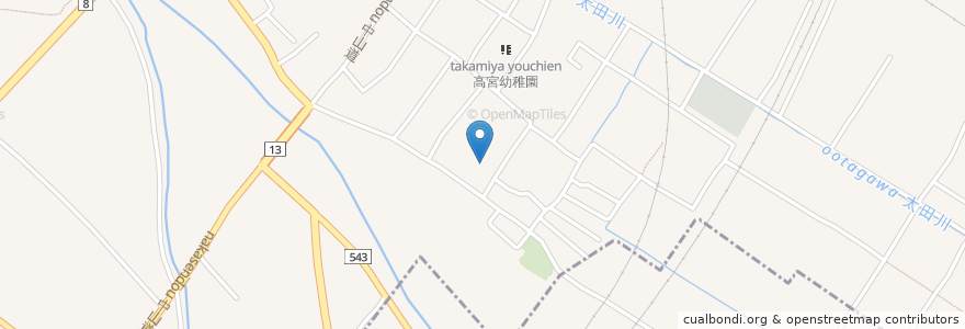 Mapa de ubicacion de 圓成院 en Japão, 滋賀県, 彦根市.