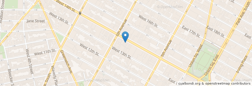 Mapa de ubicacion de DQ Grill & Chill en الولايات المتّحدة الأمريكيّة, نيويورك, New York, New York County, Manhattan.