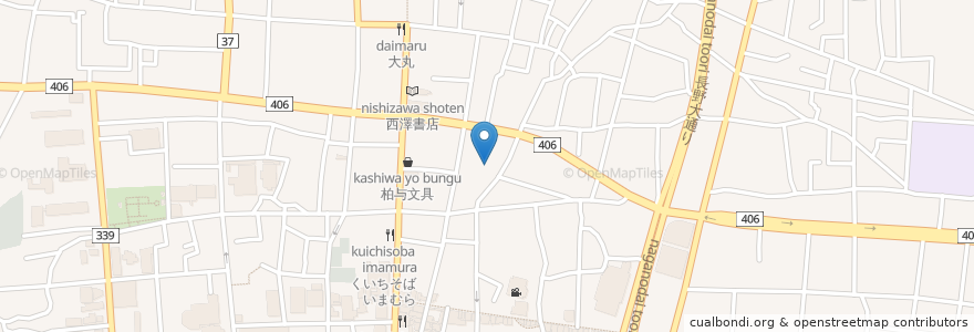 Mapa de ubicacion de 康楽寺 en Japonya, 長野県, 長野市.