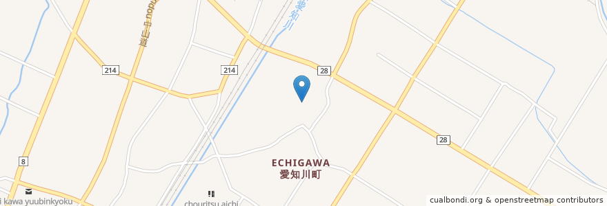 Mapa de ubicacion de 願宗寺 en ژاپن, 滋賀県, 愛知郡, 愛荘町.