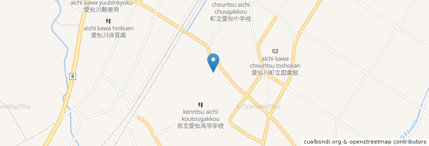 Mapa de ubicacion de 華楽串ダイニング en Japan, 滋賀県, 愛知郡, 愛荘町.