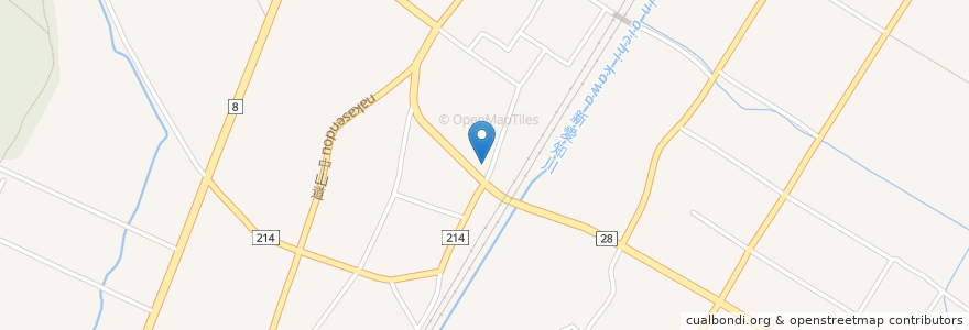 Mapa de ubicacion de 豊満神社 御旅所 en Japan, Präfektur Shiga, 愛知郡, 愛荘町.