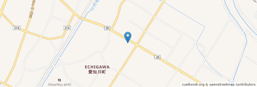 Mapa de ubicacion de Tori Aoki en ژاپن, 滋賀県, 愛知郡, 愛荘町.