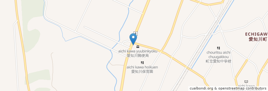 Mapa de ubicacion de スナック 煖 en ژاپن, 滋賀県, 愛知郡, 愛荘町.