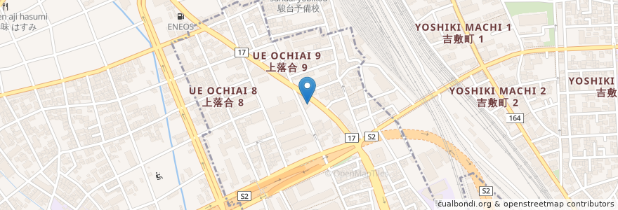 Mapa de ubicacion de サークル薬局さいたま中央店 en 日本, 埼玉県, さいたま市, 大宮区.