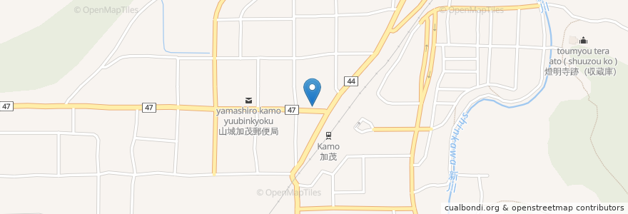 Mapa de ubicacion de たこ楽 en Japon, Préfecture De Kyoto, 木津川市.