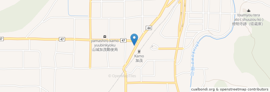 Mapa de ubicacion de 住岡歯科医院 en Япония, Киото, Кидзугава.