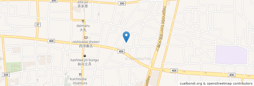 Mapa de ubicacion de 飯縄神社 en Япония, Нагано, 長野市.