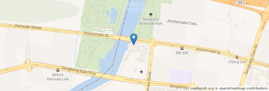 Mapa de ubicacion de Legend en 新加坡, 中区.