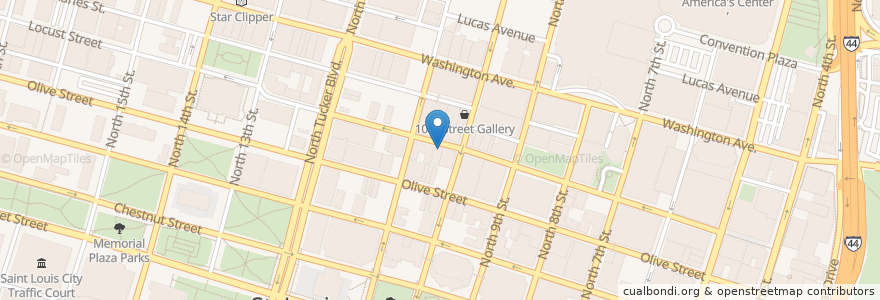 Mapa de ubicacion de Coleman Dental en 美利坚合众国/美利堅合眾國, 密蘇里州, City Of Saint Louis, St. Louis.