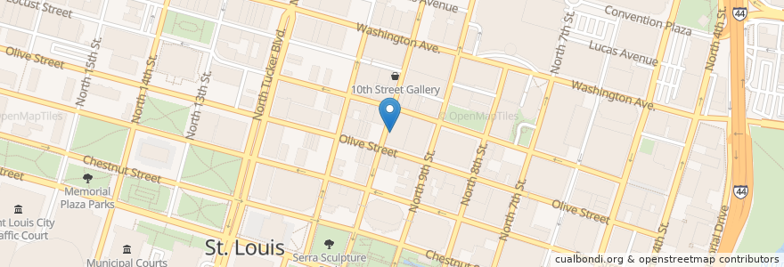Mapa de ubicacion de Premier Dental Partners en United States, Missouri, City Of Saint Louis, St. Louis.