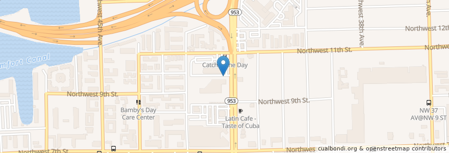 Mapa de ubicacion de Bank United en ایالات متحده آمریکا, فلوریدا, شهرستان میامی-دید، فلوریدا, میامی.