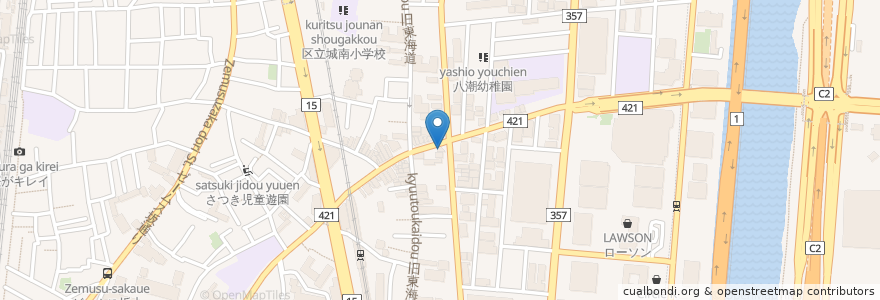Mapa de ubicacion de 村さ来 en Jepun, 東京都, 品川区.
