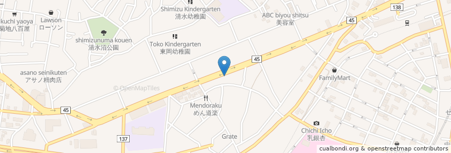 Mapa de ubicacion de はらのまち動物病院 en 日本, 宮城県, 仙台市, 宮城野区.