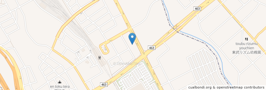 Mapa de ubicacion de やきとりの扇屋 en Japon, Préfecture De Saitama, さいたま市, 緑区.