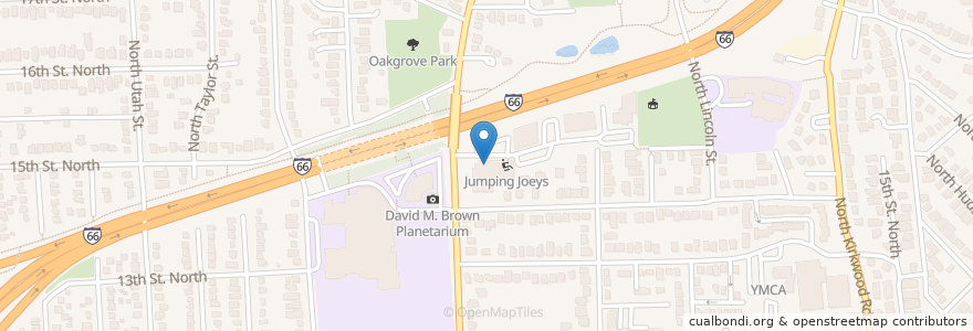 Mapa de ubicacion de APS Evelyn R. Syphax Academic Center en الولايات المتّحدة الأمريكيّة, فيرجينيا, Arlington County, Arlington.