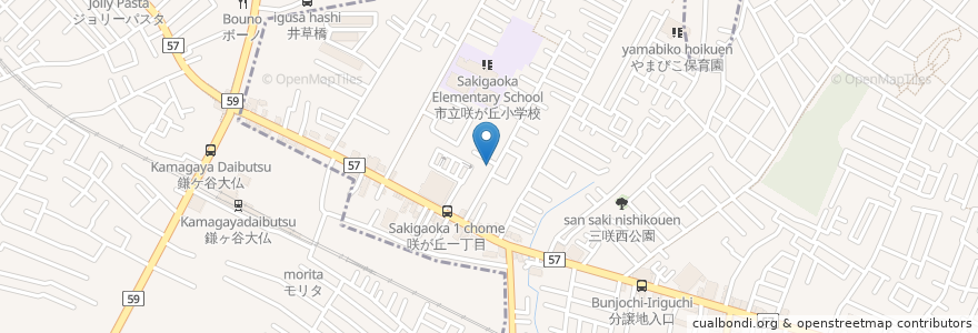 Mapa de ubicacion de 常圓寺 en Япония, Тиба, 船橋市.