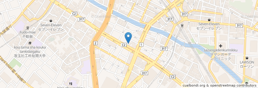 Mapa de ubicacion de 博多劇場 en Japón, Tokio, Shinagawa.