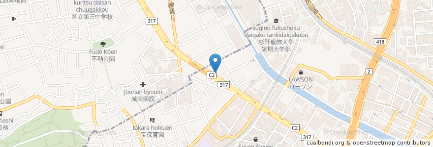Mapa de ubicacion de 金蛇飯店 en Japonya, 東京都, 品川区.