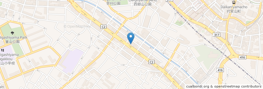Mapa de ubicacion de 俺流塩らーめん en اليابان, 東京都, 目黒区.