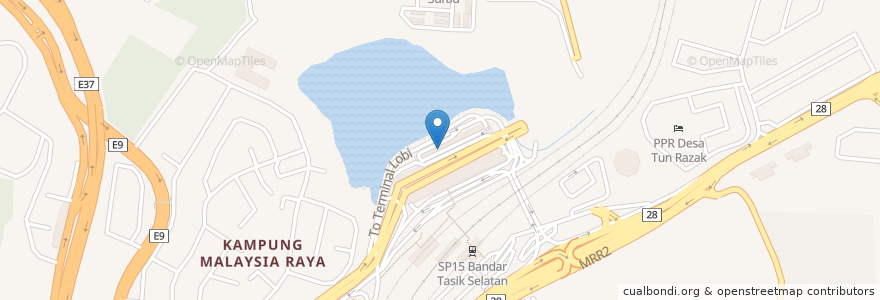 Mapa de ubicacion de Fuel Shack en Malaysia, Selangor, Kuala Lumpur.