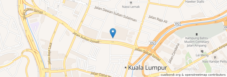 Mapa de ubicacion de Fuel Shack en Malaysia, Selangor, Kuala Lumpur.