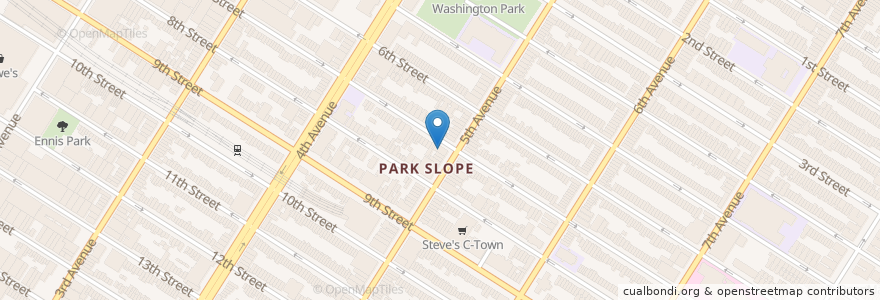 Mapa de ubicacion de Capoeira Vida en ایالات متحده آمریکا, New York, نیویورک, Brooklyn.