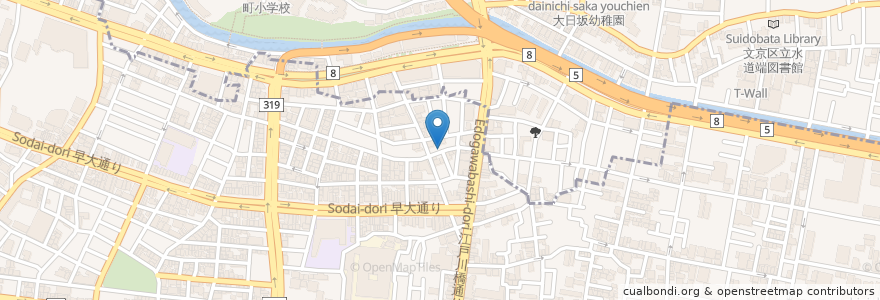 Mapa de ubicacion de 台北101 en 日本, 東京都, 新宿区.