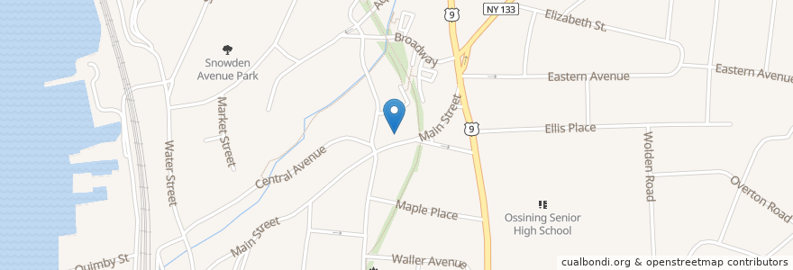 Mapa de ubicacion de Good Choice Kitchen en 美利坚合众国/美利堅合眾國, 纽约州 / 紐約州, Westchester County, Town Of Ossining, Ossining.