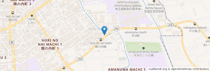 Mapa de ubicacion de 酒蔵力 en 日本, 埼玉県, さいたま市, 大宮区.