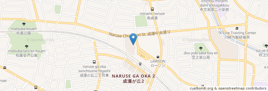 Mapa de ubicacion de ケンタッキーフライドチキン en ژاپن, 東京都, 町田市.
