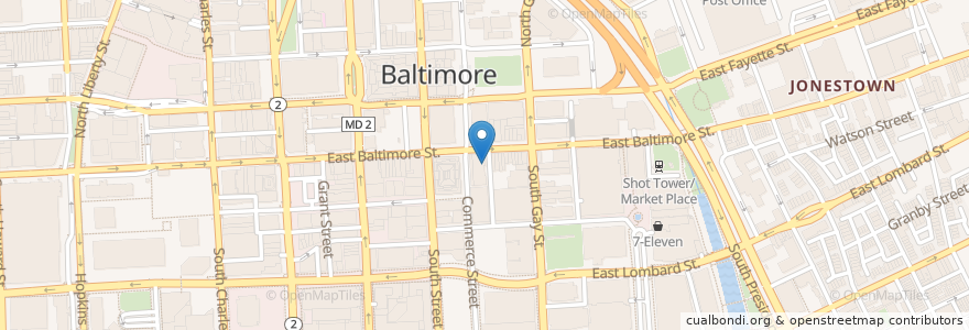 Mapa de ubicacion de Norma Jean’s en Verenigde Staten, Maryland, Baltimore.
