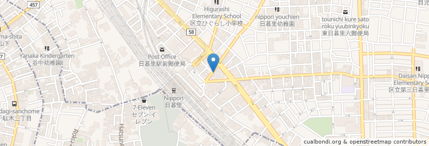 Mapa de ubicacion de Restau de tonkatsu en 일본, 도쿄도, 다이토구.