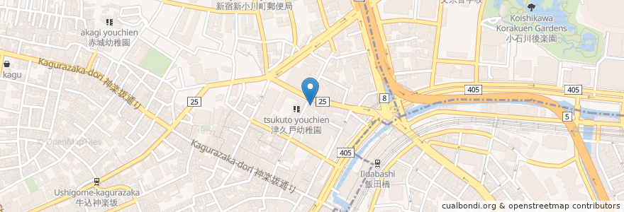 Mapa de ubicacion de Academy of Language Arts en Jepun, 東京都.