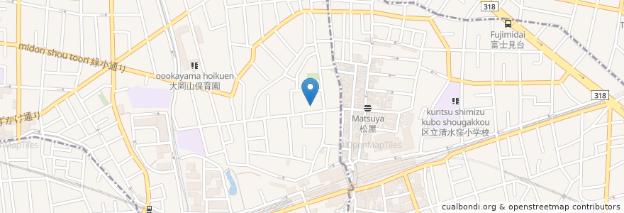 Mapa de ubicacion de タイムズカープラス en Japan, 東京都, 目黒区, 大田区.
