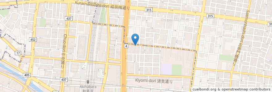 Mapa de ubicacion de Live Coffee en 日本, 東京都.