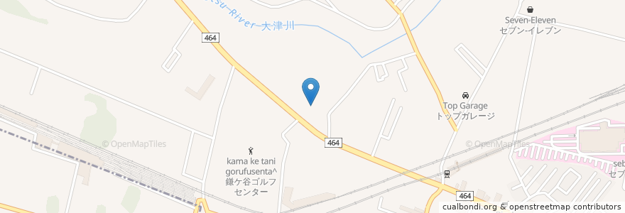 Mapa de ubicacion de おおぞら保育園 en Japan, Präfektur Chiba, 鎌ケ谷市.