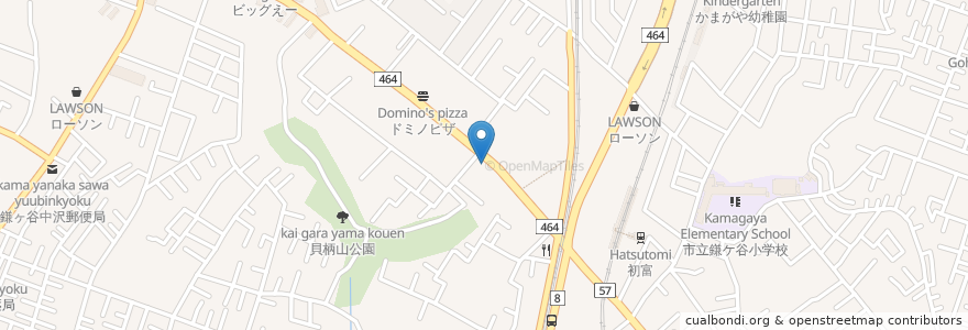 Mapa de ubicacion de しゃぶしゃぶ温野菜 en Japon, Préfecture De Chiba, 鎌ケ谷市.