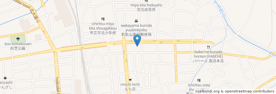 Mapa de ubicacion de いもぜん en Jepun, 和歌山県, 和歌山市.