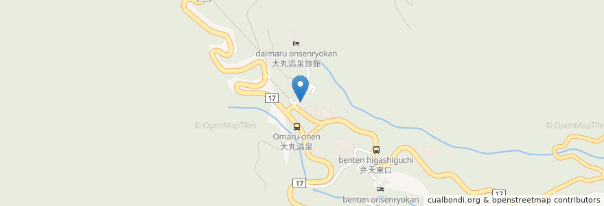Mapa de ubicacion de 那須大丸ガーデン en Japan, 栃木県, 那須郡, 那須町.
