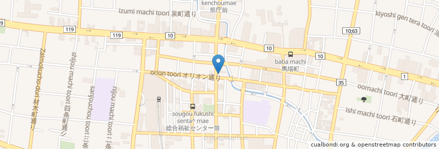 Mapa de ubicacion de JD TERRACE en Jepun, 栃木県, 宇都宮市.