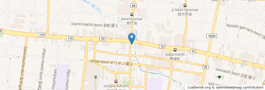Mapa de ubicacion de SAんD LIFE en Япония, Тотиги, 宇都宮市.
