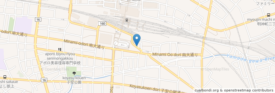 Mapa de ubicacion de パークジャパン en ژاپن, 東京都, 八王子市.