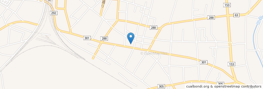 Mapa de ubicacion de 八十ニ銀行 en 日本, 長野県, 塩尻市.