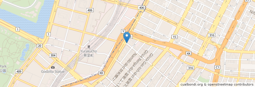 Mapa de ubicacion de 郵便ポスト en Japón, Tokio.