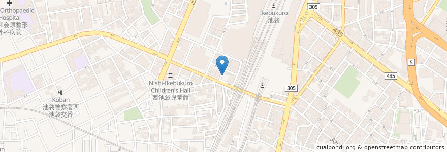 Mapa de ubicacion de 榎本クリニック en ژاپن, 東京都, 豊島区.