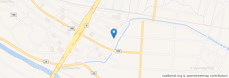 Mapa de ubicacion de NON ハンバーガーカフェ en 日本, 茨城県, 土浦市.